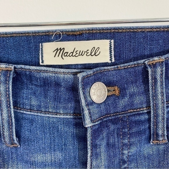 Madewell Size 26‎ 10” High Rise Skinny Jeans Tulip Hem Edition - Picture 8 of 15